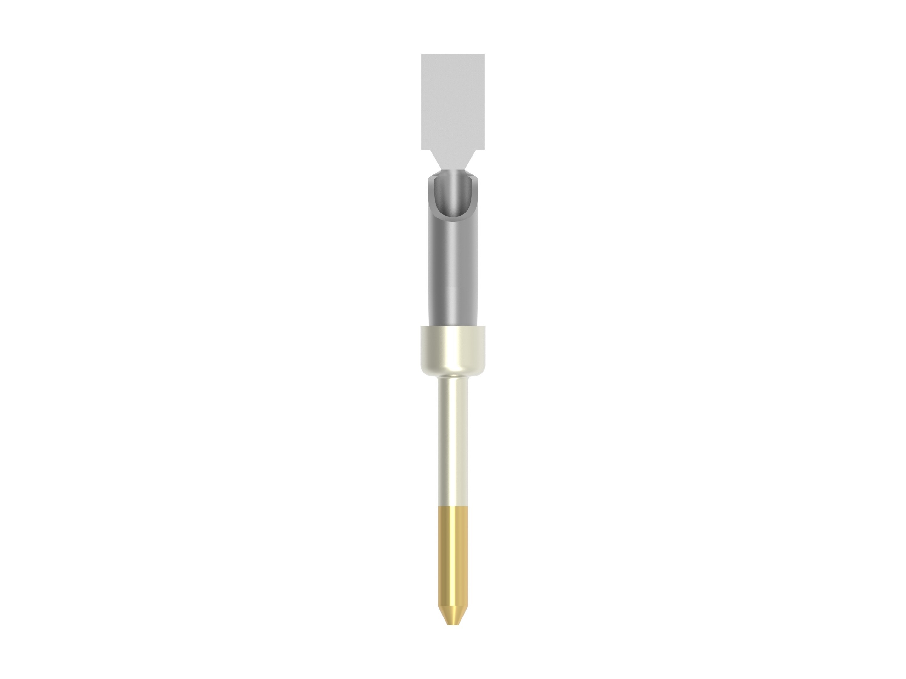66570-2 TE Connectivity, AMPLIMITE Series, Male Solder D-Sub Connector Contact, Gold Pin 17 AWG