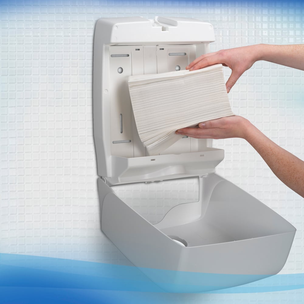 6659 SCOTT Scott® Control™ () Folded Hand Towels, 212 x 106 mm, 1 Ply, 3180 Sheets