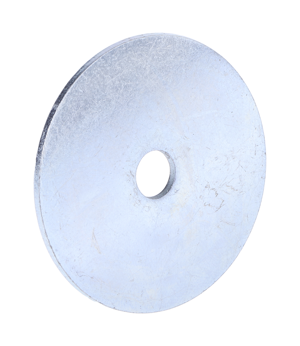 RS PRO Steel Bright Zinc Washers, M6