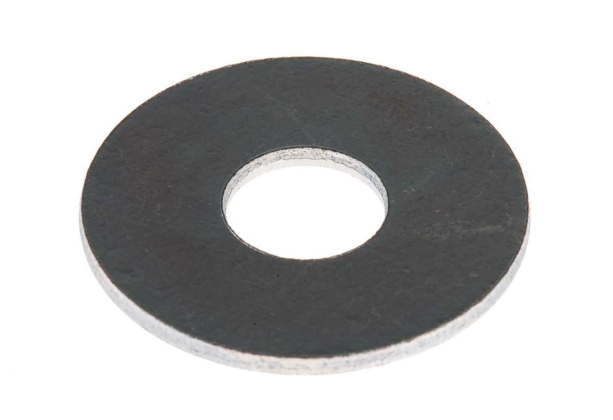 666-7772 RS PRO Steel Bright Zinc Washers, M8