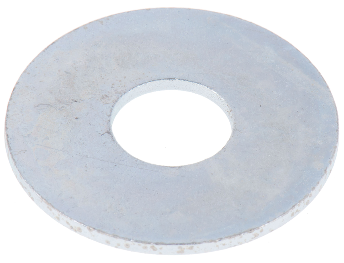 RS PRO Steel Bright Zinc Washers, M10