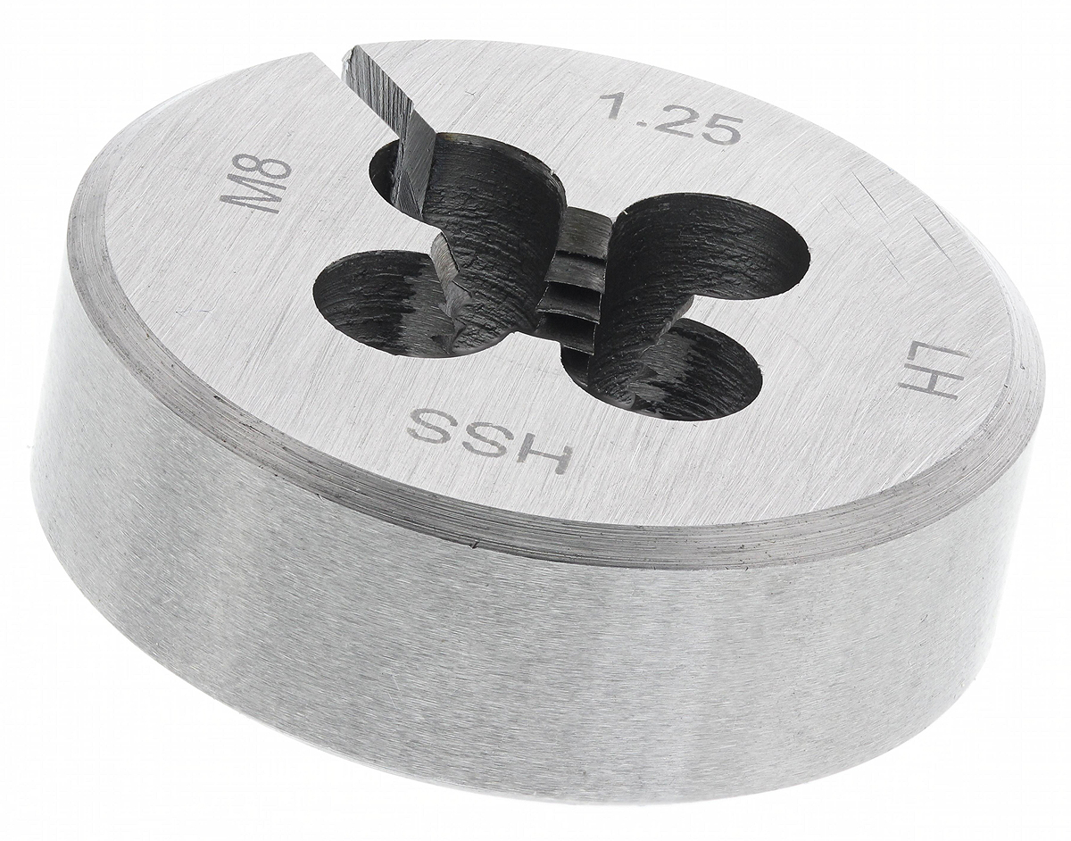 RS PRO Threading Die M8 x 1.25 mm, 33.33 mm OD