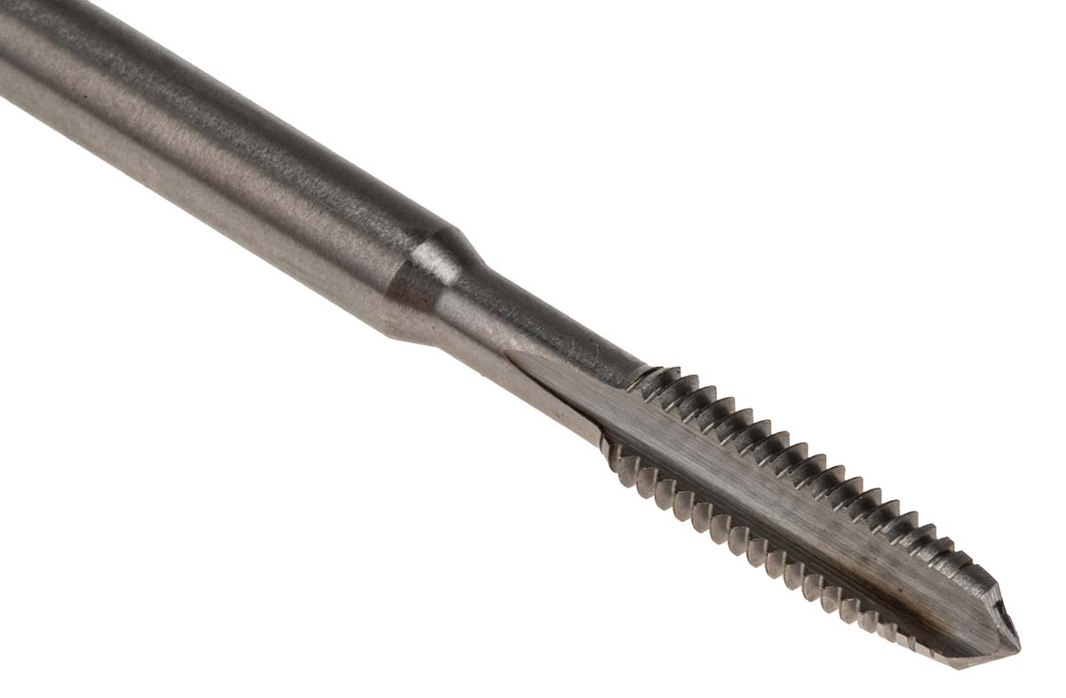 668-1071 RS PRO Threading Tap, M4 Thread, Metric Standard, Hand Tap