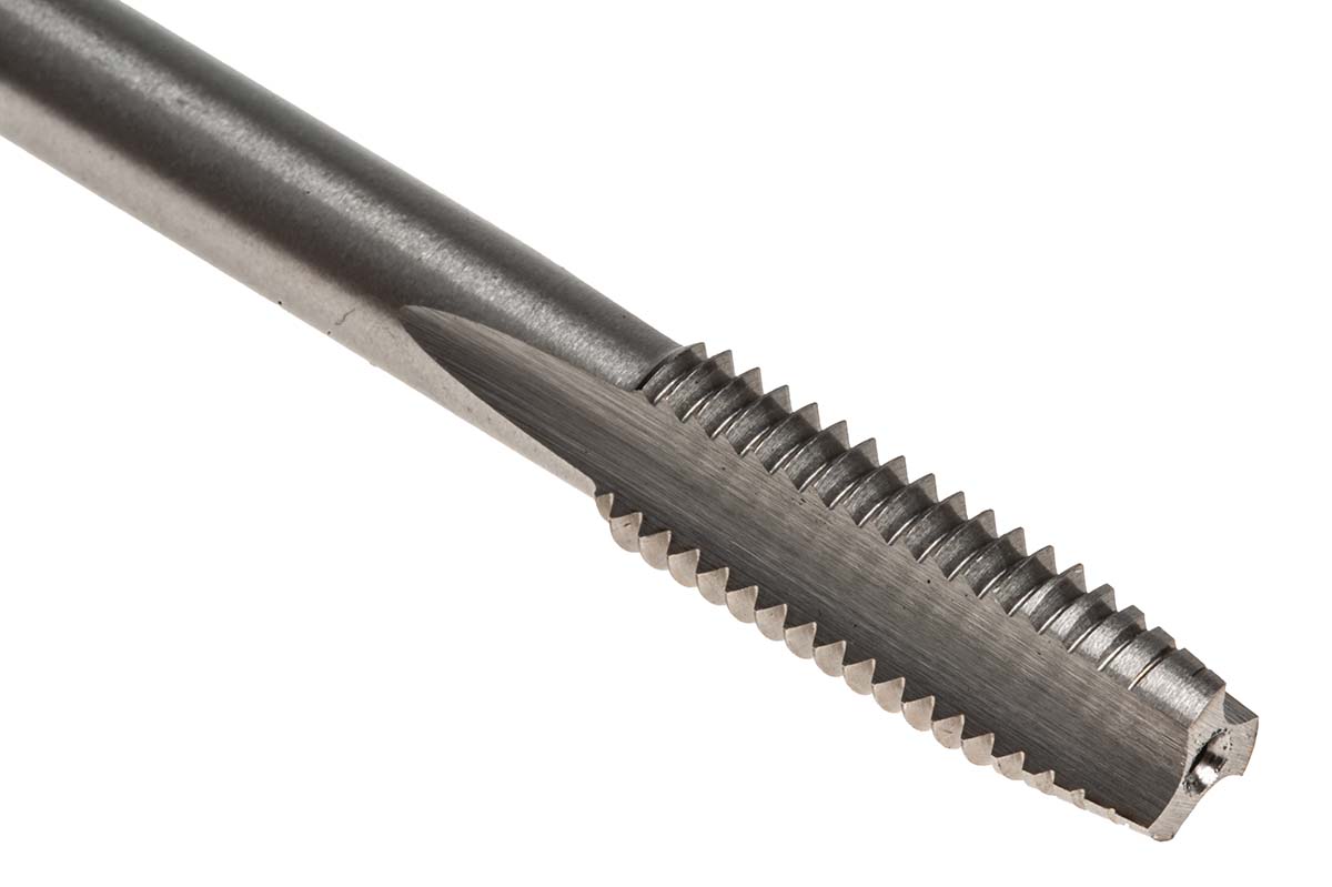 668-1087 RS PRO Threading Tap, M8 Thread, Metric Standard, Hand Tap