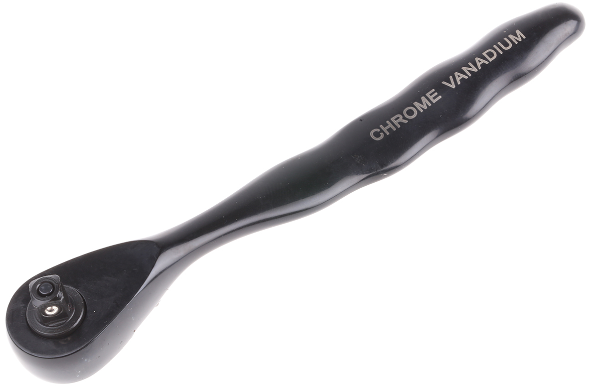 RS PRO 1/4 in Ratchet with Ratchet Handle, 39.3mm Overall