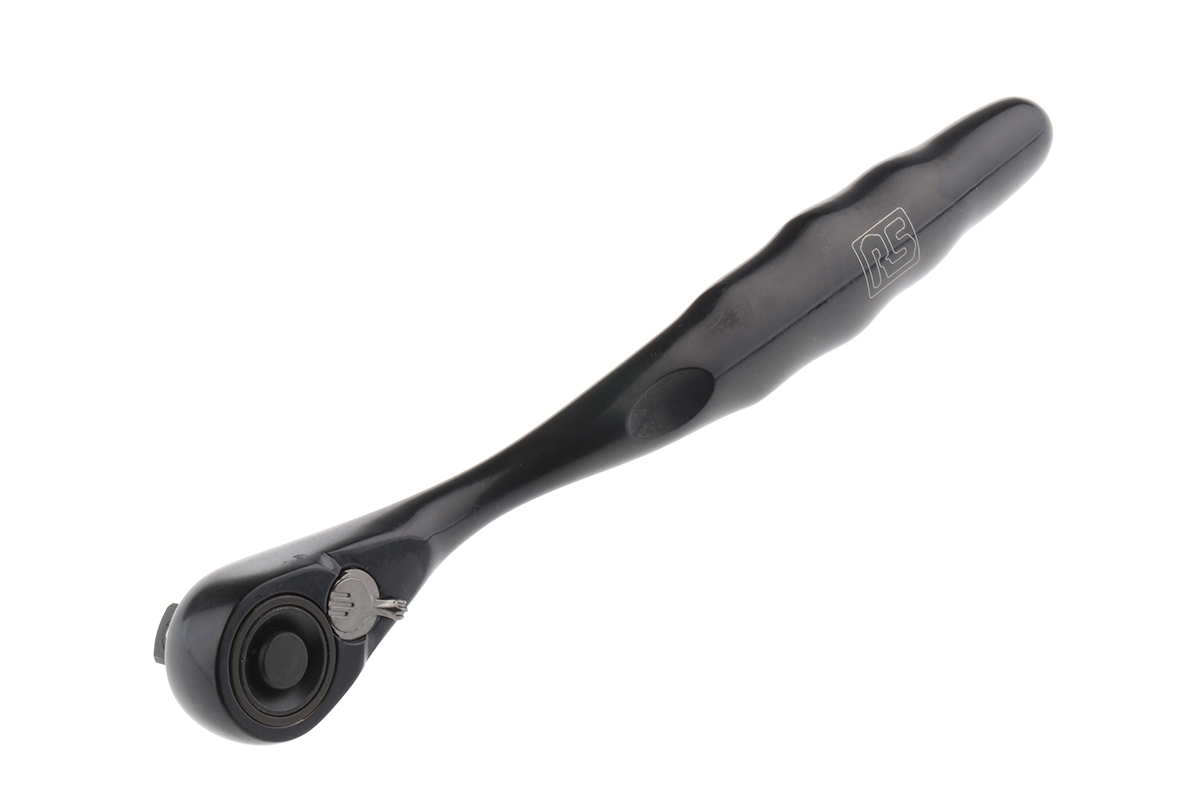 RS PRO 3/8 in Ratchet with Ratchet Handle, 53.9mm Overall