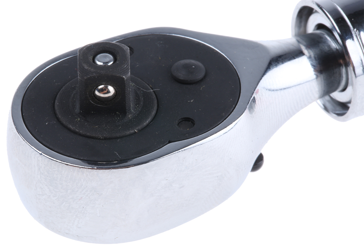 668-5834 RS PRO 1/4 in Ratchet with Extendable Ratchet Handle, 200mm Overall