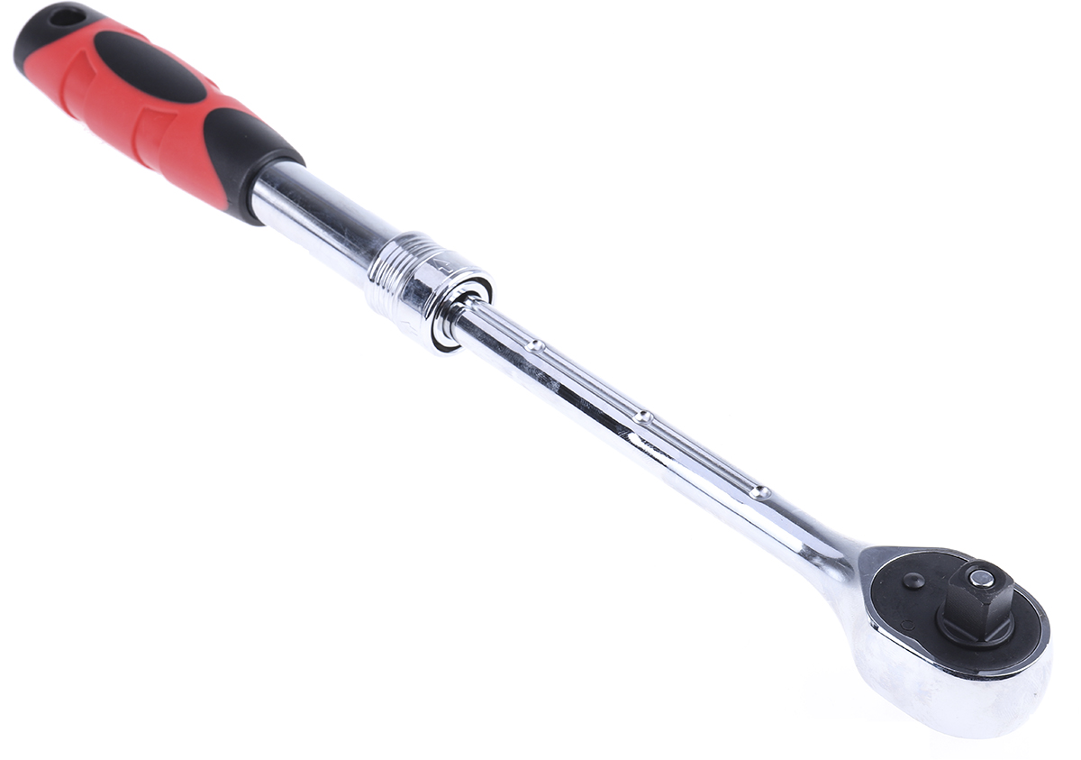 668-5843 RS PRO 3/8 in Ratchet with Extendable Ratchet Handle, 315mm Overall
