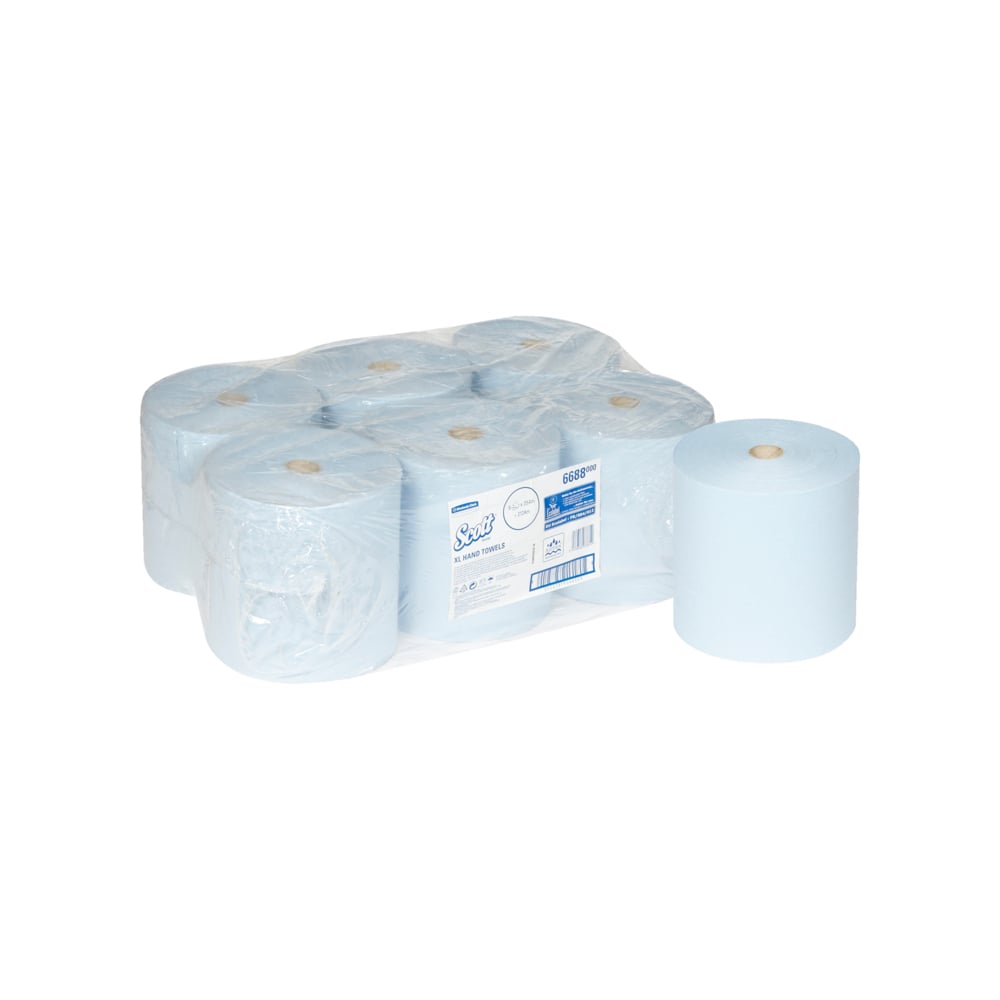 SCOTT Scott Roll Hand Towels, 3540000 x 200 mm, 1 Ply, 6 Sheets