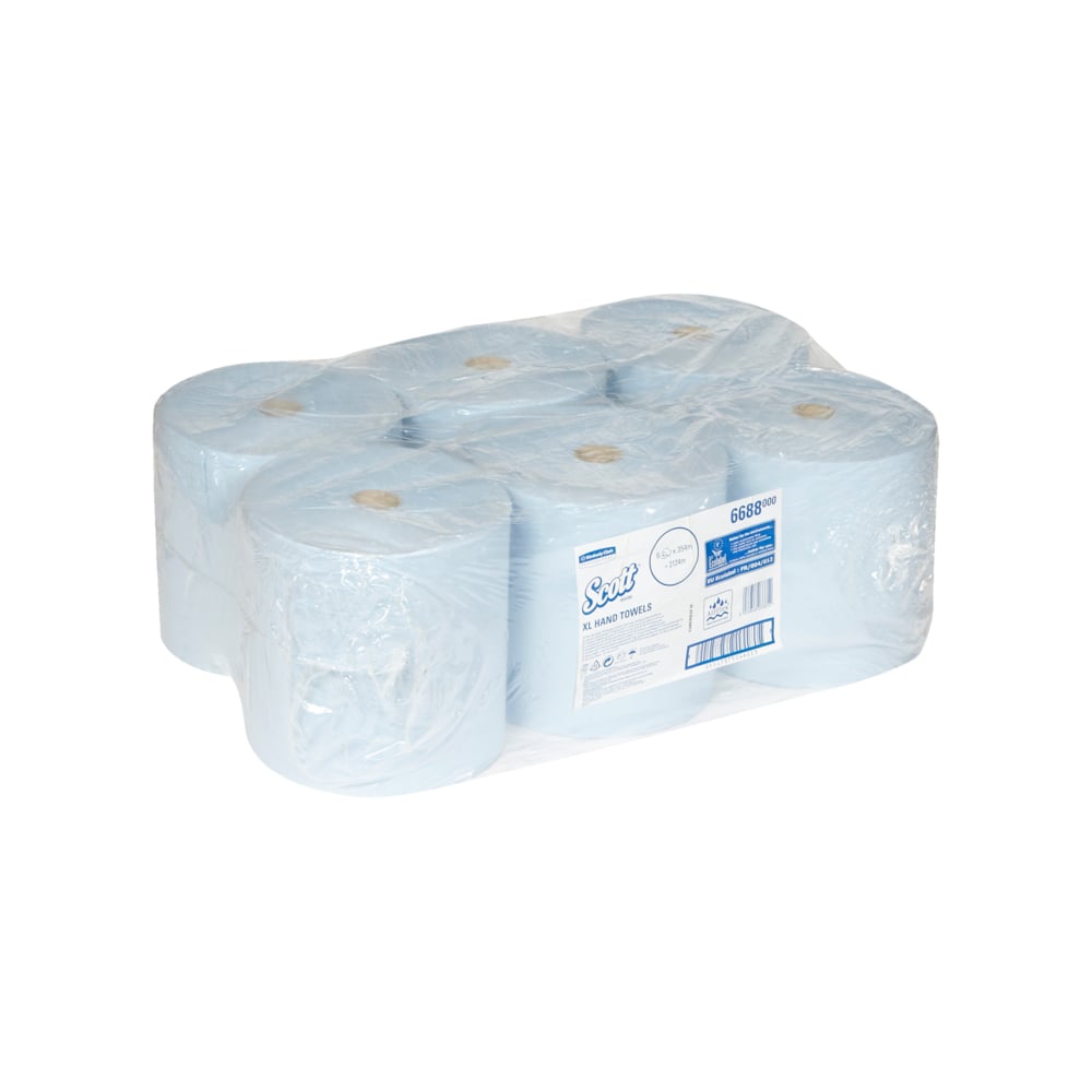 6688 SCOTT Scott Roll Hand Towels, 3540000 x 200 mm, 1 Ply, 6 Sheets