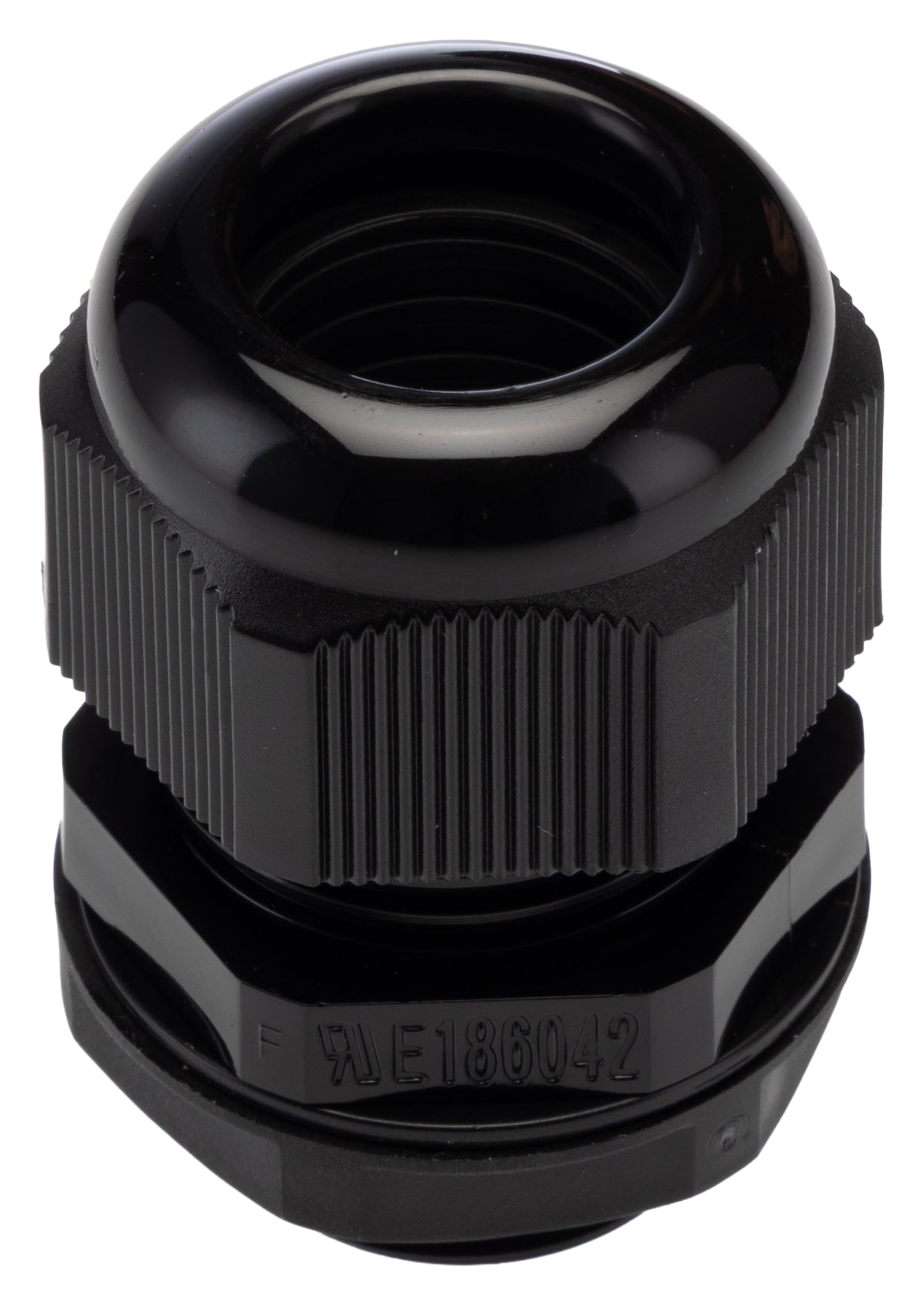 669-4676 RS PRO Black Polyamide 66 Cable Gland, M25 Thread, 13 mm min., 18 mm max., IP68