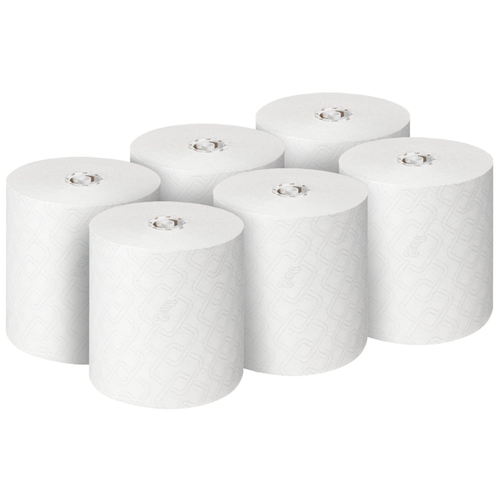 6691 SCOTT Scott Roll Paper Hand Towels, 198 x 3500000 mm, 1 Ply, 1400 Sheets
