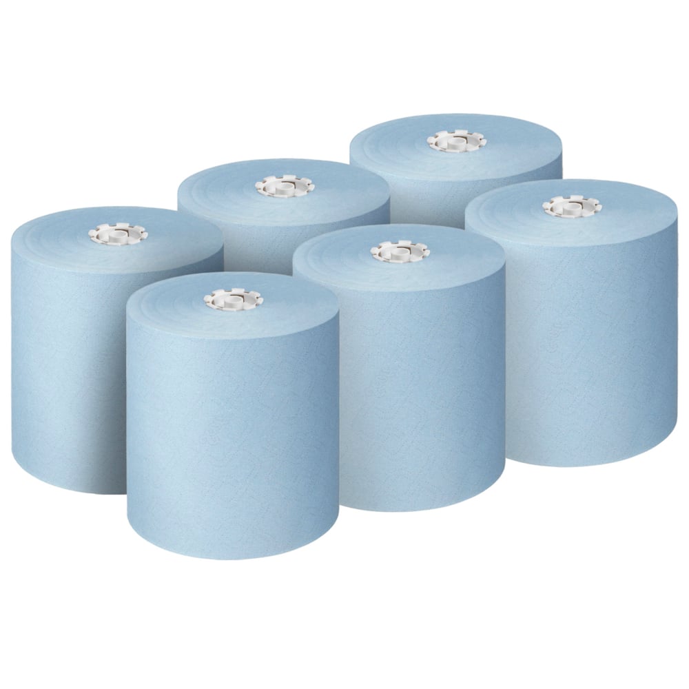 6692 SCOTT Scott Roll Paper Hand Towels, 19.8 cm x 350 m, 1 Ply, 6 Sheets