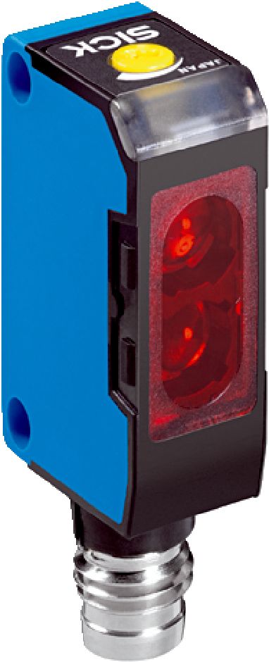 SICK Background Suppression Photoelectric Sensor, Rectangular Sensor, 100 mm Detection Range