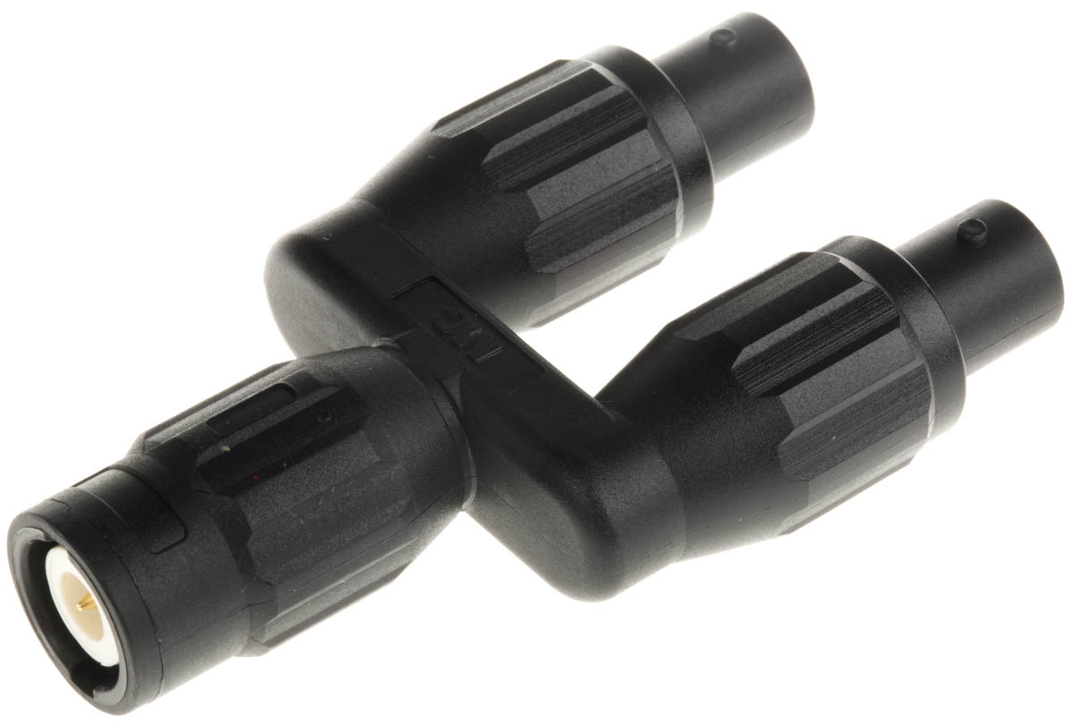 Staubli Female BNC Adapter With Brass contacts
