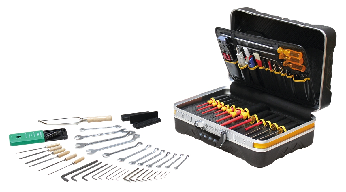 Bernstein 75 Piece Maintenance Kit Tool Kit with Case VDE/1000V Approved