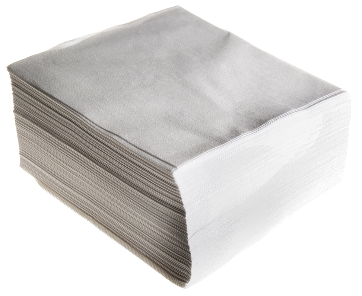 Chemtronics Coventry Econowipes Dry Cleanroom, Bag of, 230 x 230 mm 300 Wipes