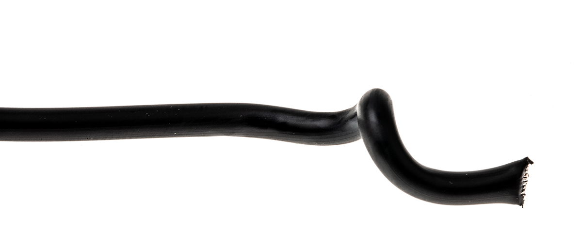 6718-bk005 Alpha Wire Ecogen Ecowire Series Slate 3.3 mm² Hook Up Wire, 12 AWG, 65, 30 m, Modified Polyphenylene Ether, 6718 BK005