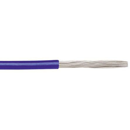 6718-bl005 Alpha Wire Ecogen Ecowire Series Blue 3.3 mm² Hook Up Wire, 12 AWG, 65, 30 m, Modified Polyphenilether, 6718 BL005