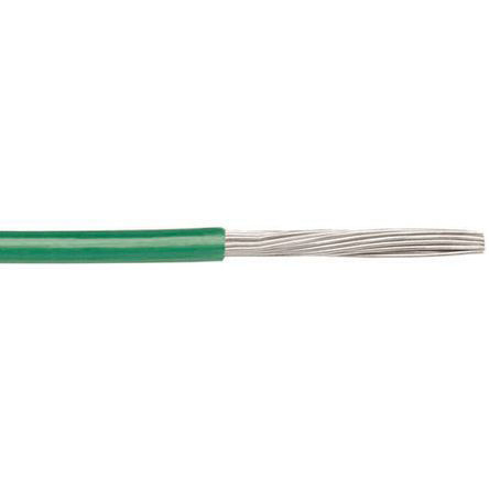 6718-gr005 Alpha Wire Ecogen Ecowire Series Green 3.3 mm² Hook Up Wire, 12 AWG, 65, 30 m, Modified Polyphenylene Ether, 6718 GR005
