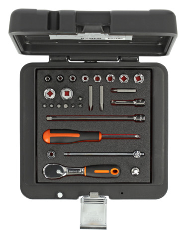 Bahco 1-Piece 1/4 in Bit Square Drive Socket Set