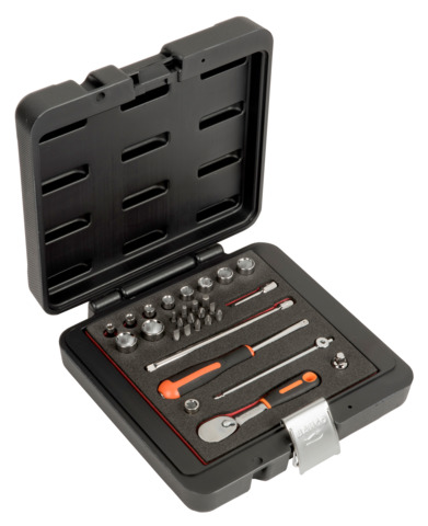 Bahco 1-Piece 1/4 in Bit Square Drive Socket Set