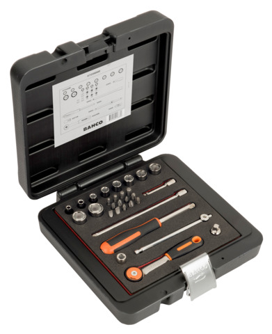 Bahco 1-Piece 1/4 in Bit Square Drive Socket Set