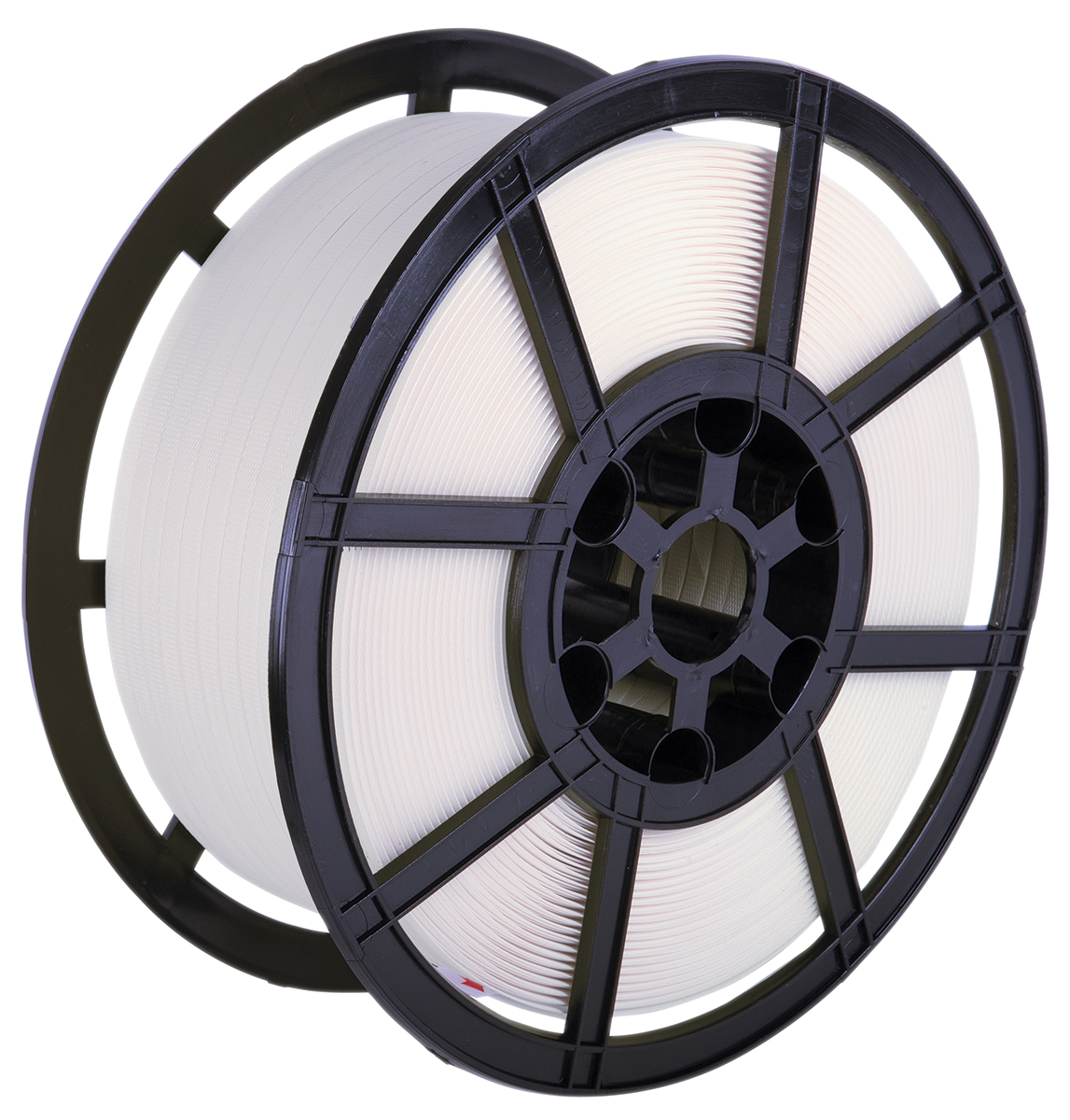 673-096 RS PRO White Strapping, 2000 m Length, 12 mm Width, 145 kg Breaking Strain