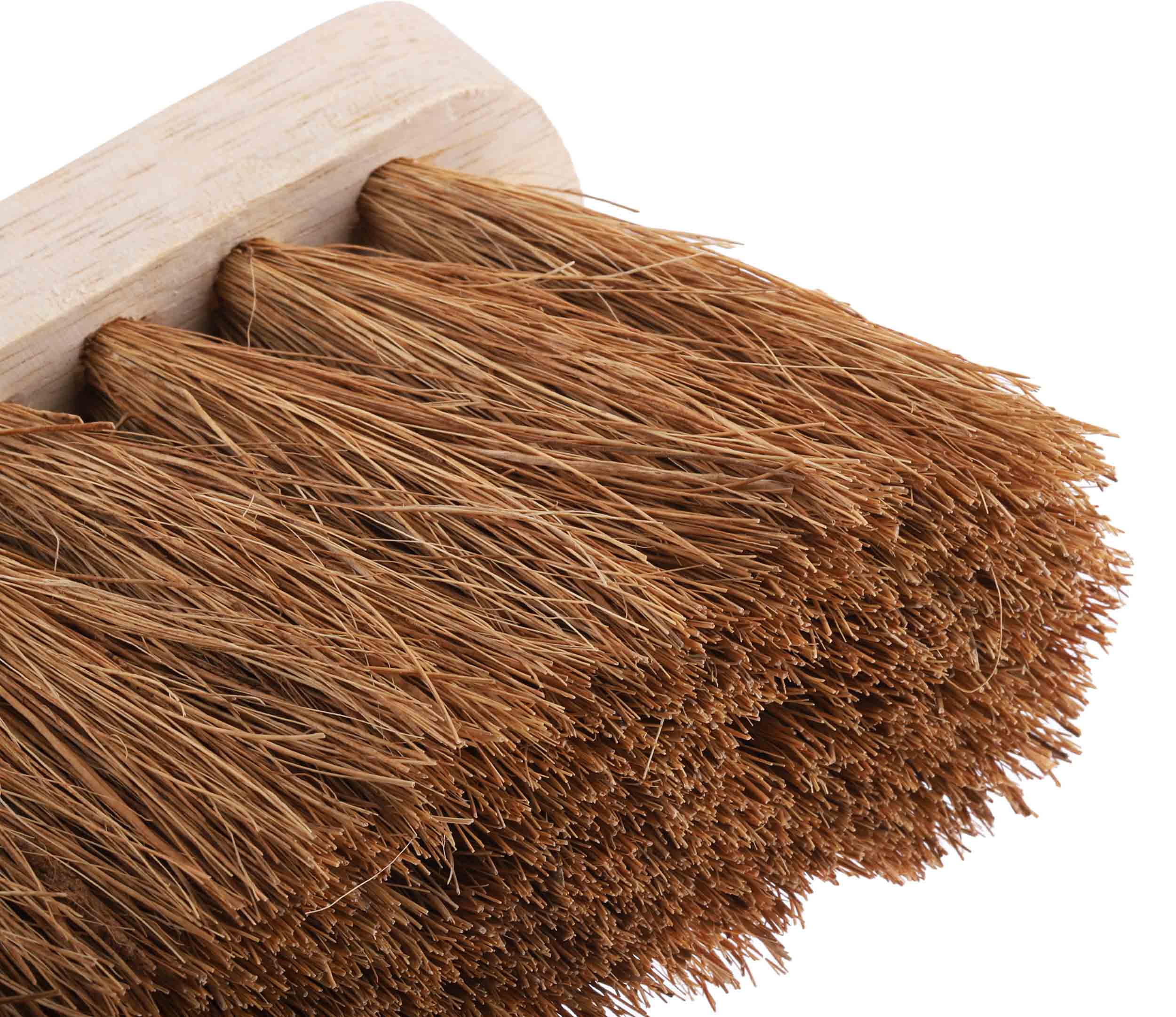 673-967 Cottam Soft Bristle Black Scrubbing Brush Black, Natural Coco bristle material