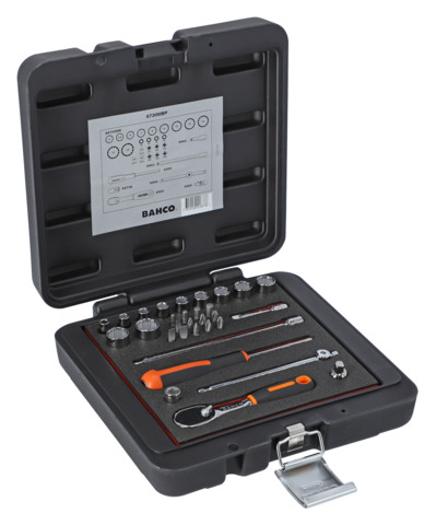 Bahco 1-Piece 1/4 in Bit Square Drive Socket Set