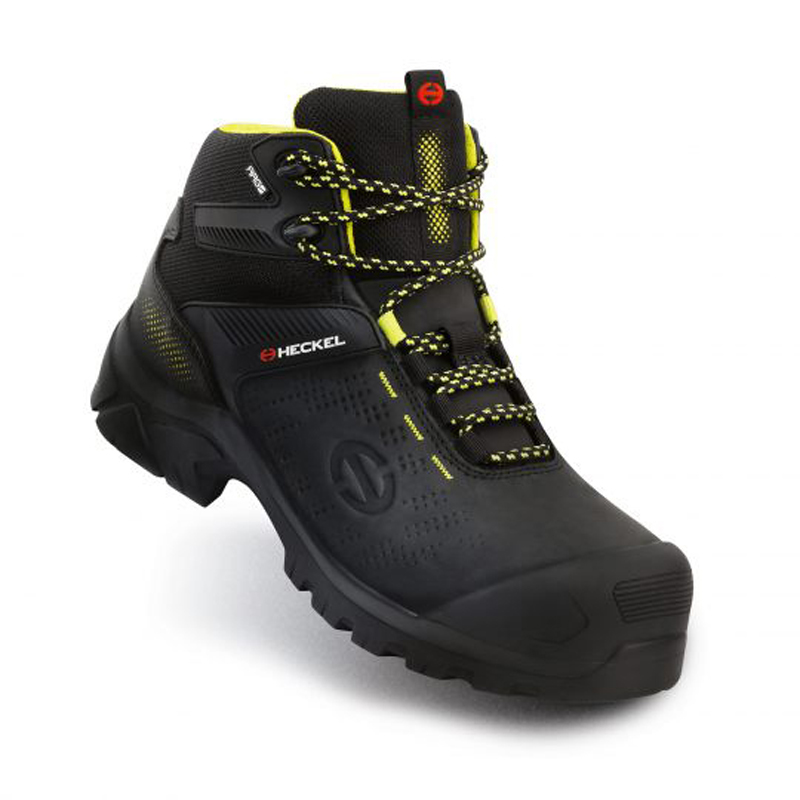 Heckel Heckel Black Composite Toe Capped Unisex Safety Boots 10, EU 44 EN ISO 20345:2011