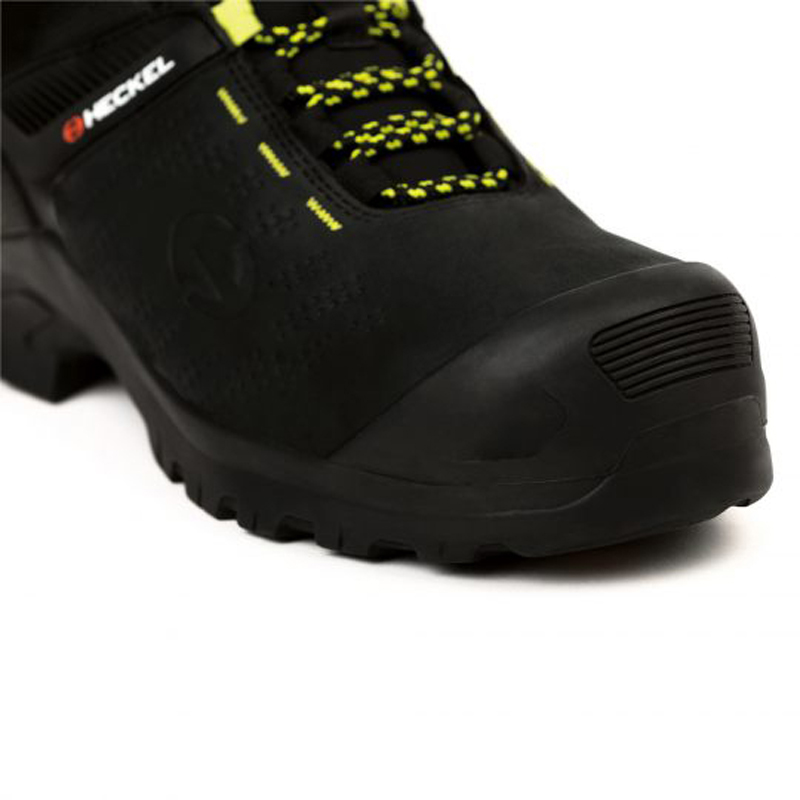 6731310 Heckel Heckel Black Composite Toe Capped Unisex Safety Boots 10, EU 44 EN ISO 20345:2011