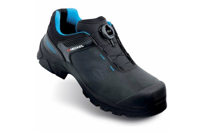 Heckel MACSOLE ADVENTURE 3.0 Men's Black, Blue Non-Metallic Safety Shoes, UK 8, EU 42