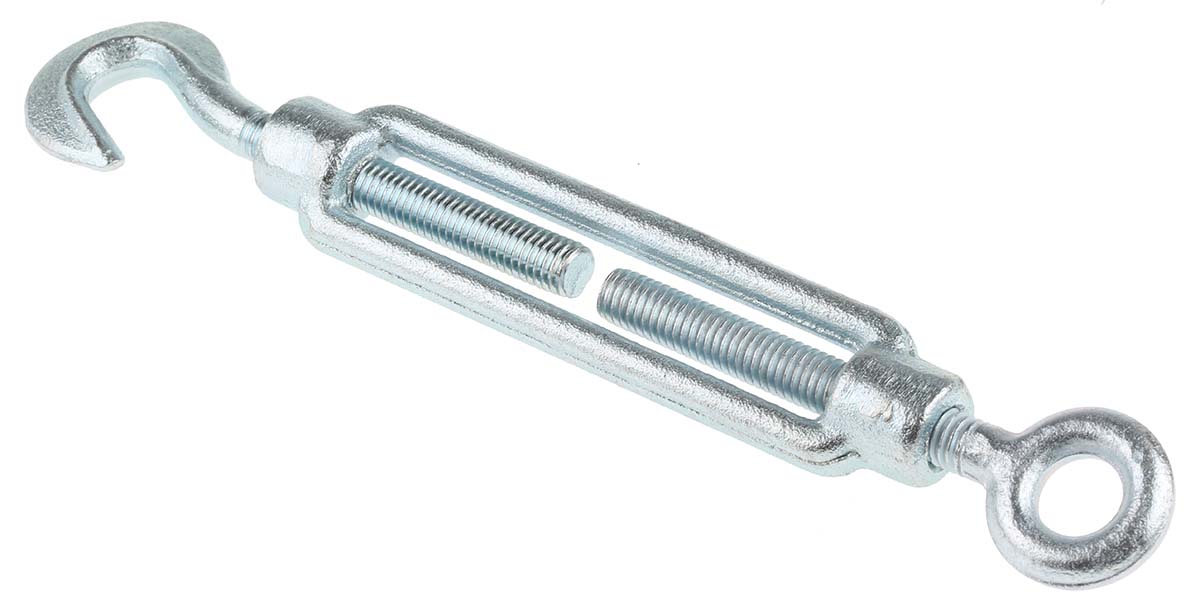 674-011 RS PRO Steel Hook, Eye Rigging Screw, M8 Thread