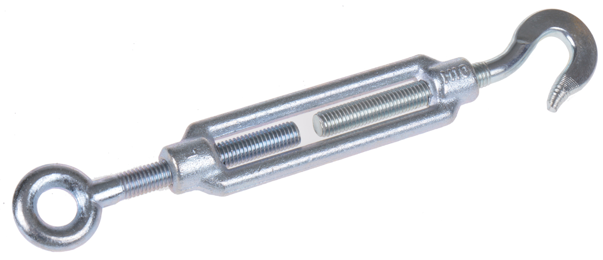 674-027 RS PRO Steel Hook, Eye Rigging Screw, M10 Thread