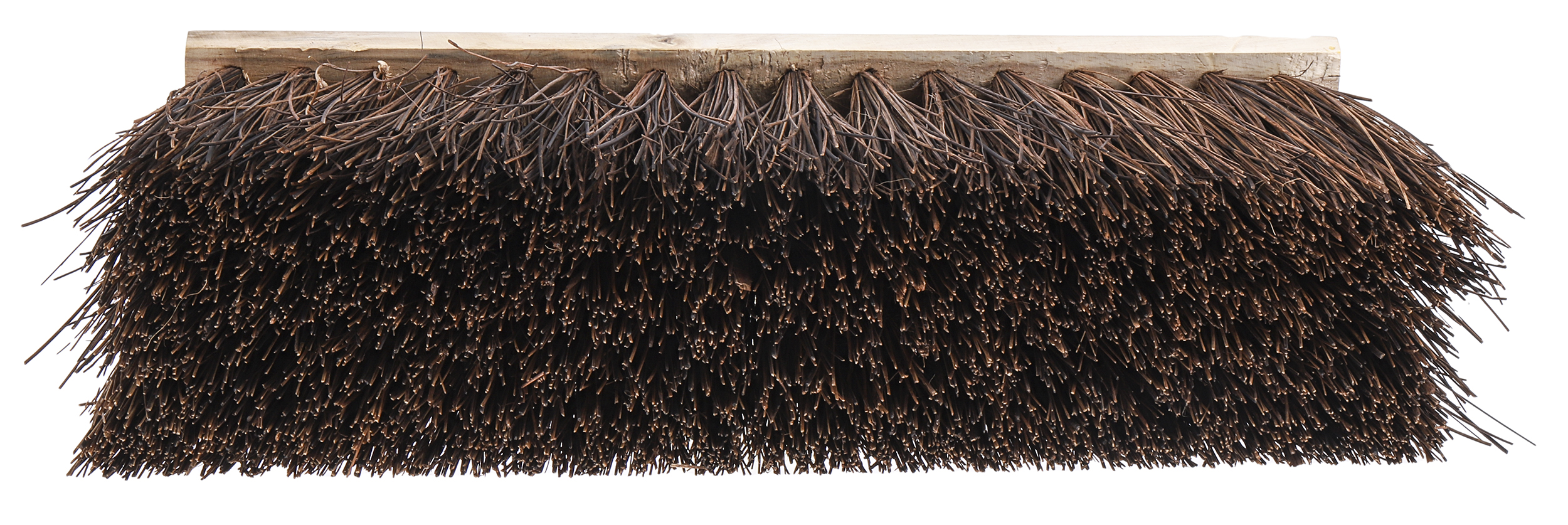 674-263 Cottam Broom, Red With Bassine Bristles for Industrial, Yard
