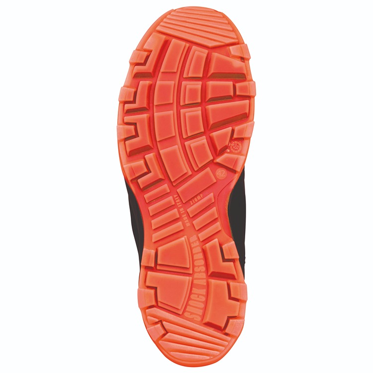 6750336 Heckel RUN-R PLANET Black Non-Metal Toe Capped Men's Safety Boots 3.5, EU 36 EN ISO 20345:2022