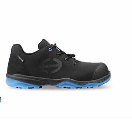 6758338 Heckel RUN-R PLANET Men's Black Non-Metal Safety Shoes, UK 5, EU 38