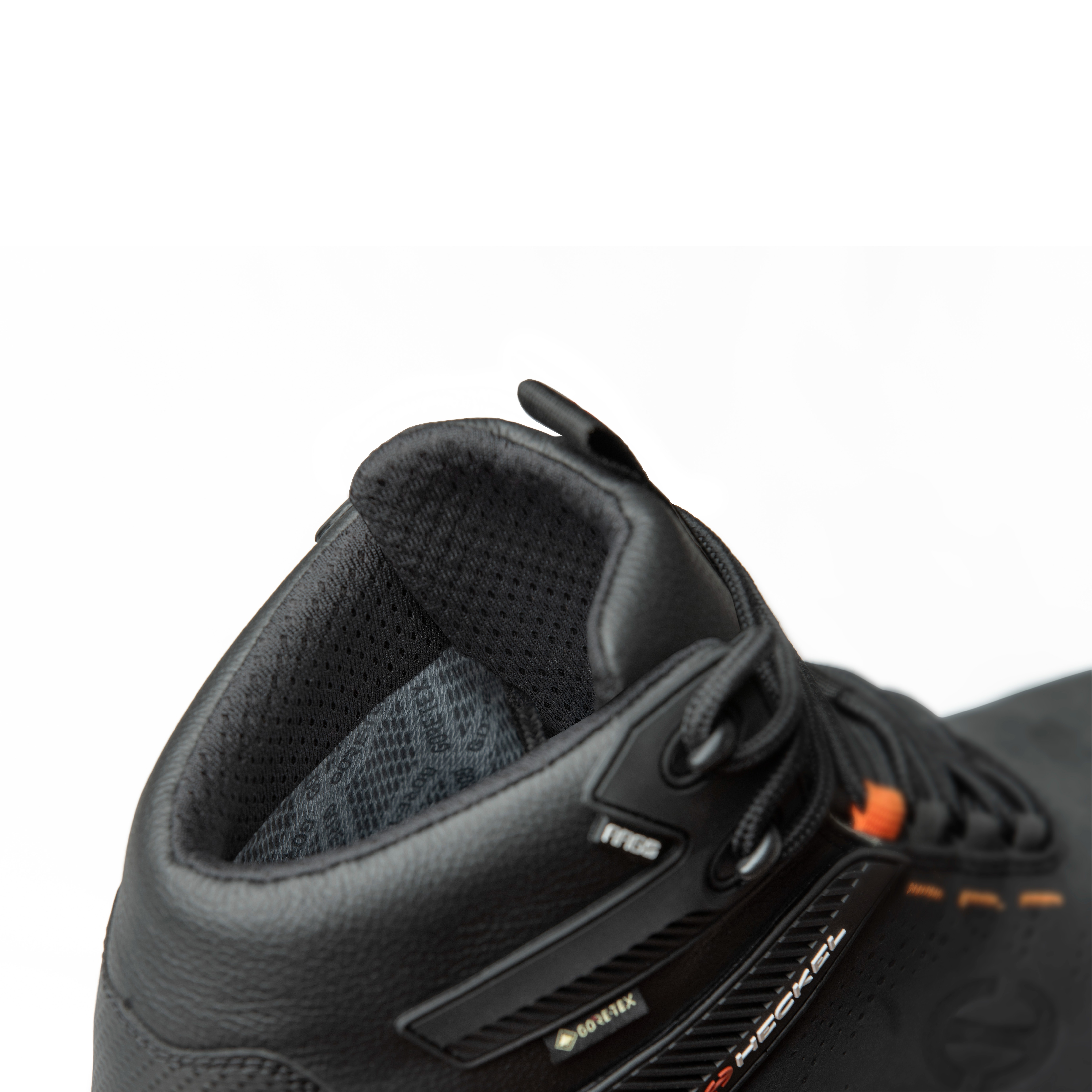 6764345 Heckel MACSOLE® ADVENTURE 3.0 Black Composite Toe Capped Men's Safety Boots 10.5, EU 45