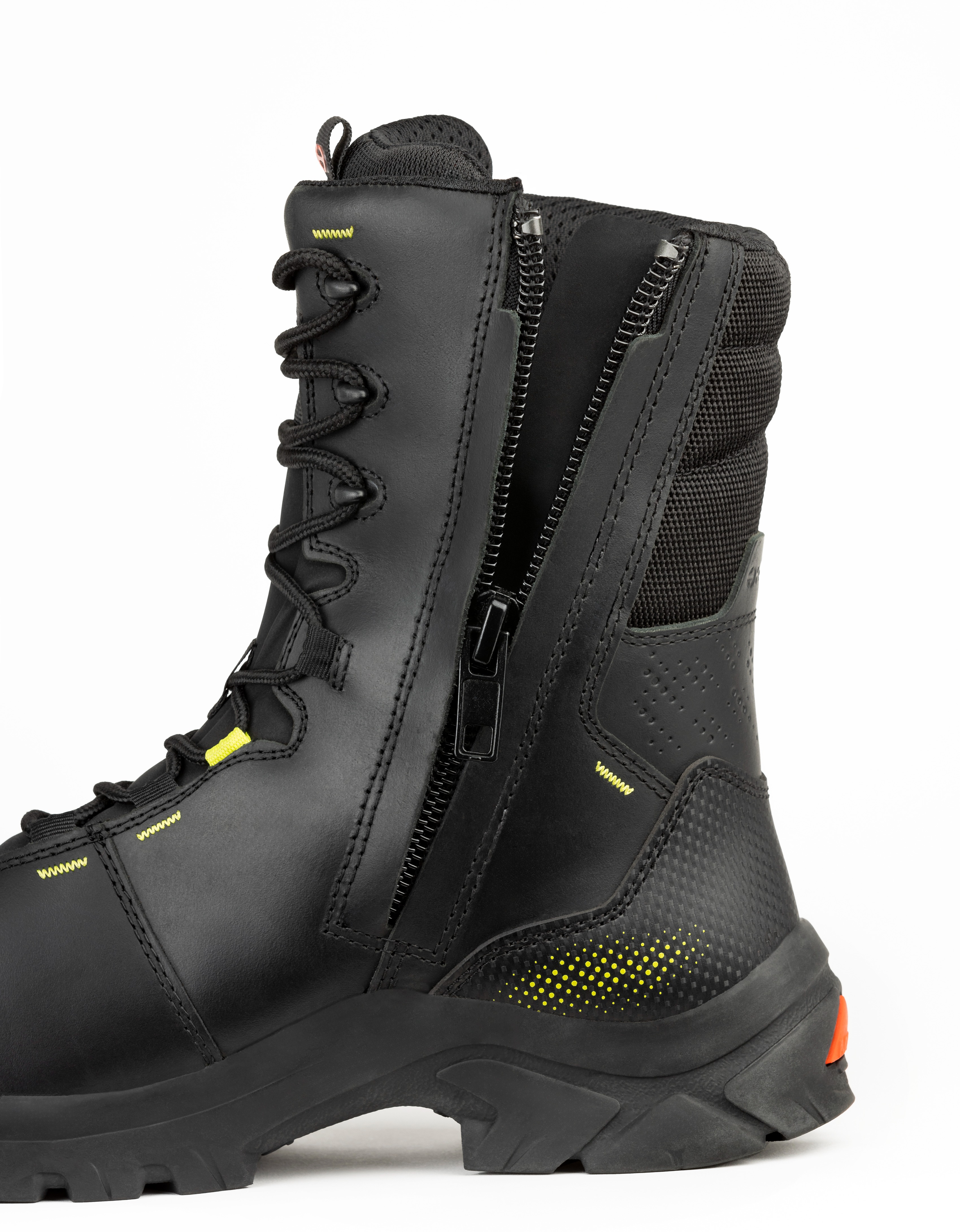 6767340 Heckel MACSOLE® ADVENTURE 3.0 Black Composite Toe Capped Men's Safety Boots 6.5, EU 40