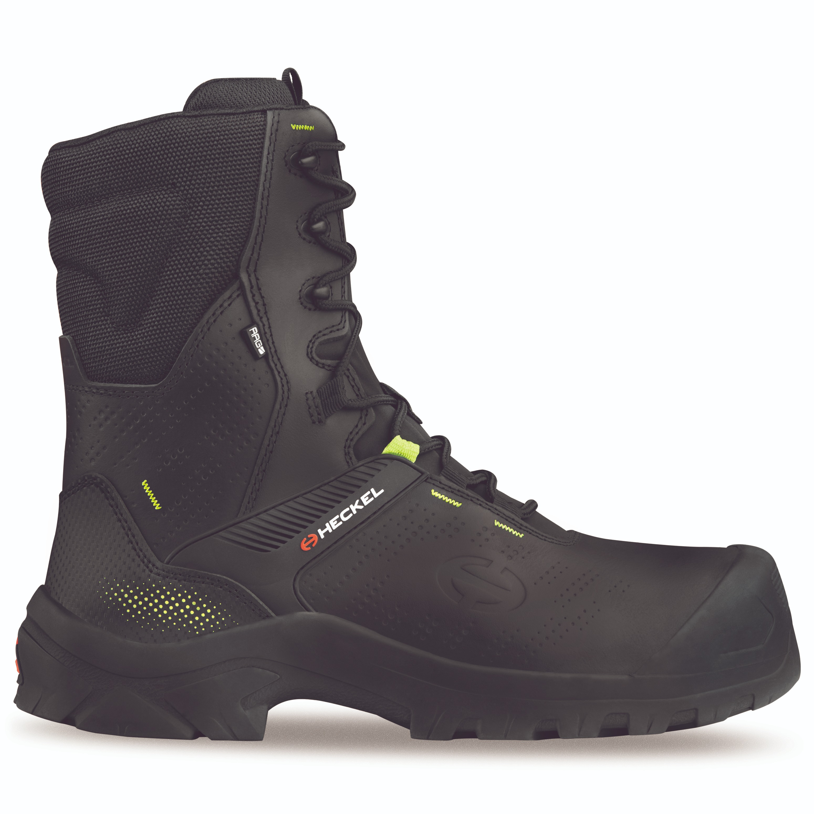 6767344 Heckel MACSOLE® ADVENTURE 3.0 Black Composite Toe Capped Men's Safety Boots 10, EU 44