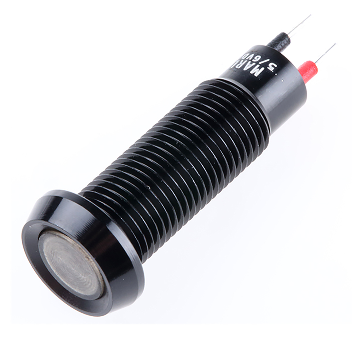 Marl 677 Series Series Panel Mount LED Indicator, Red Panel Mount Indicator, Solder Tab Termination 6V dc 20 mA, IP67,