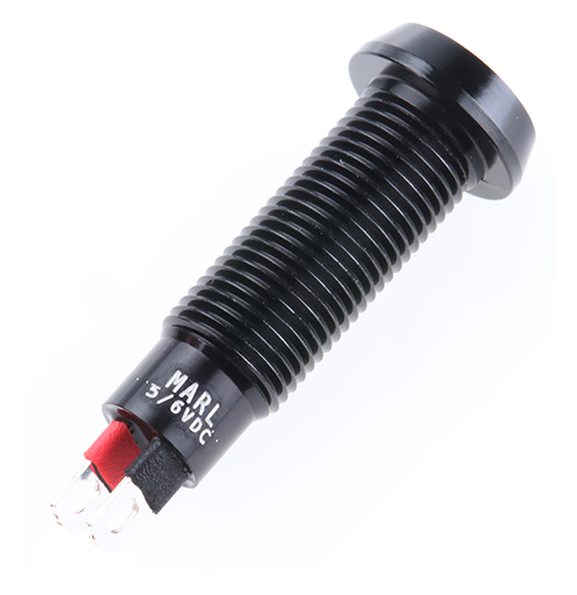 677-501-20 Marl 677 Series Series Panel Mount LED Indicator, Red Panel Mount Indicator, Solder Tab Termination 6V dc 20 mA, IP67,