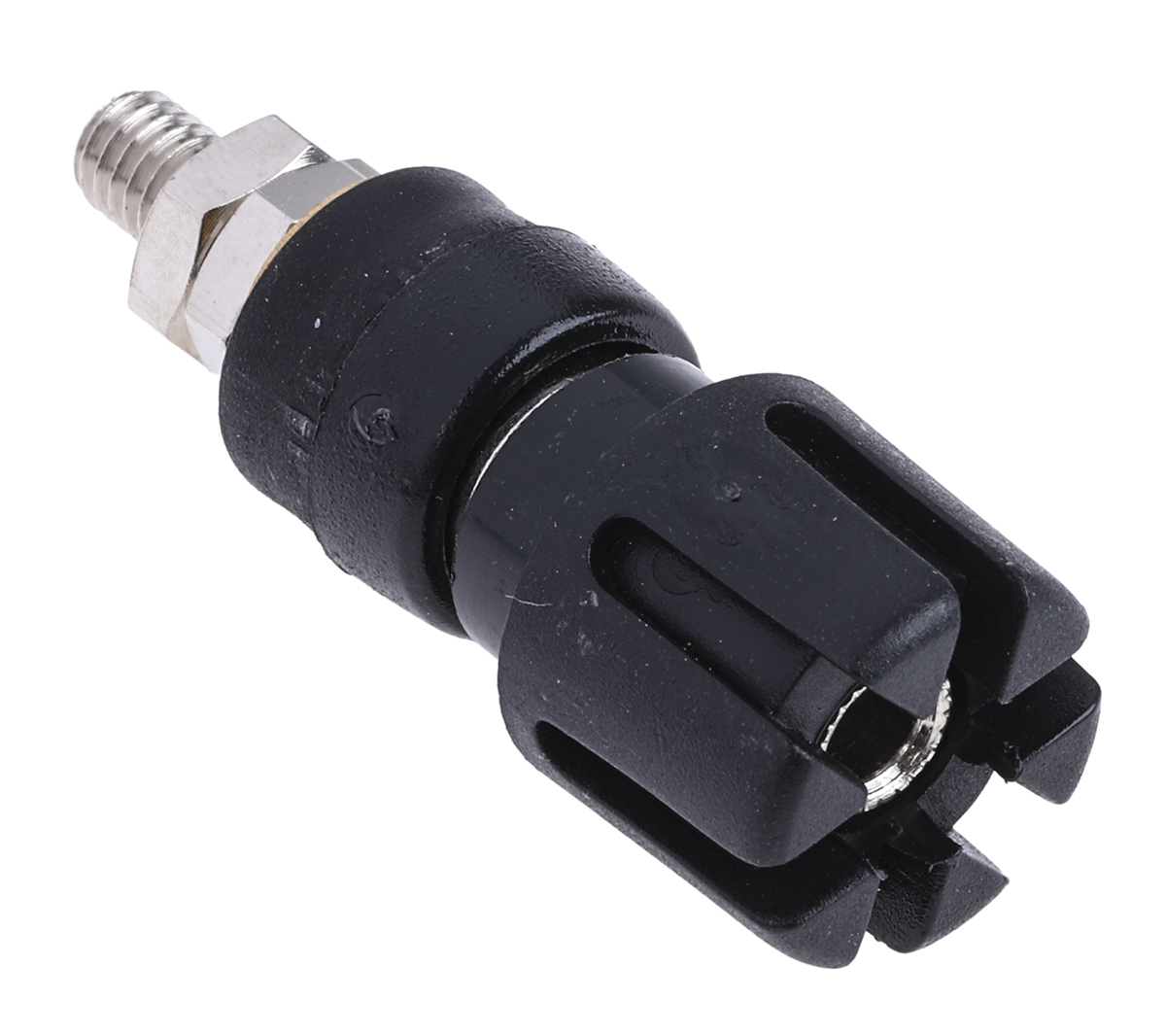 RS PRO 4 mm Black Terminal Post, 2BA Thread, 30A