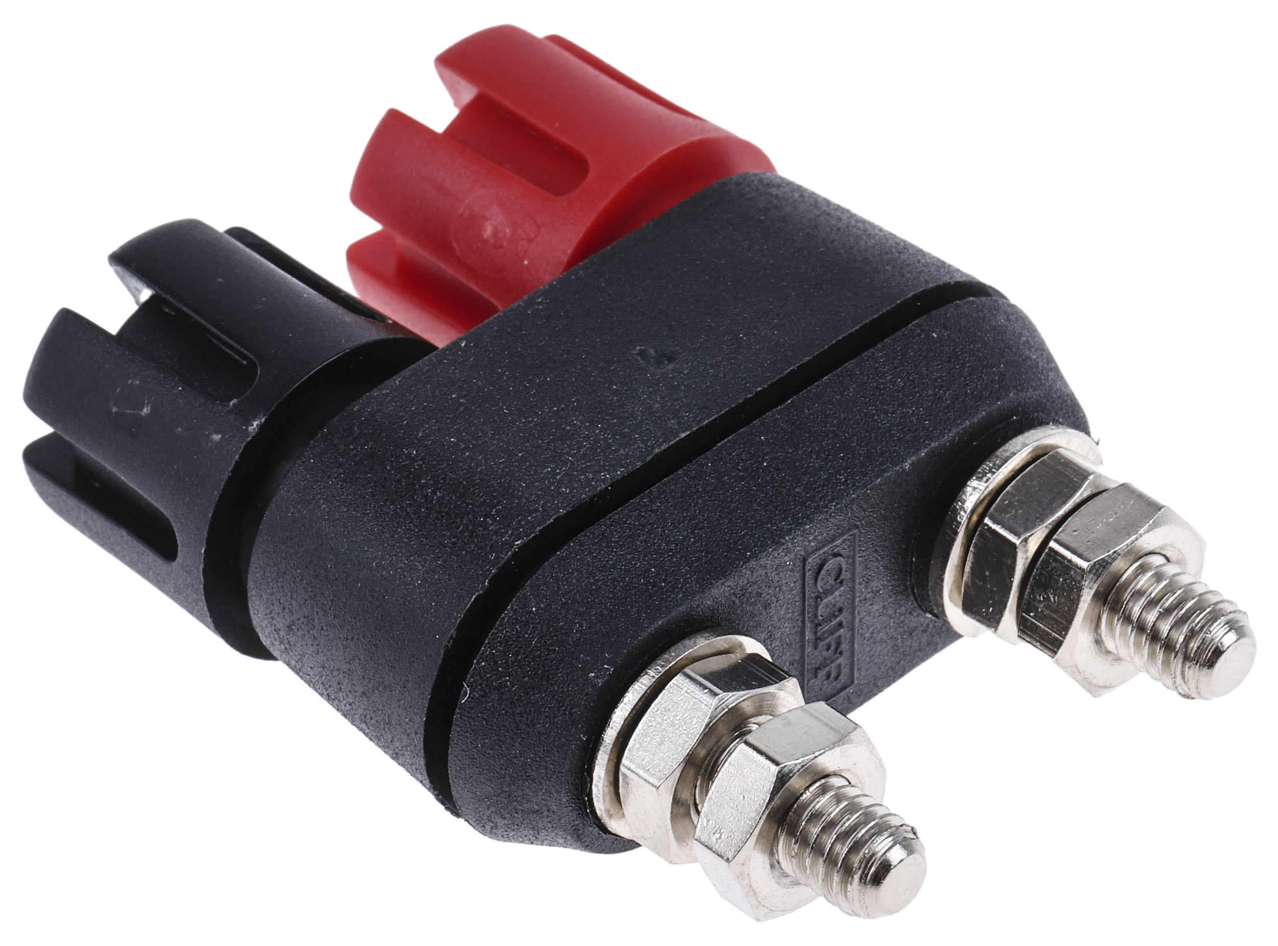 677-8759 RS PRO 4 mm Black, Red Terminal Post, 2BA Thread, 30A