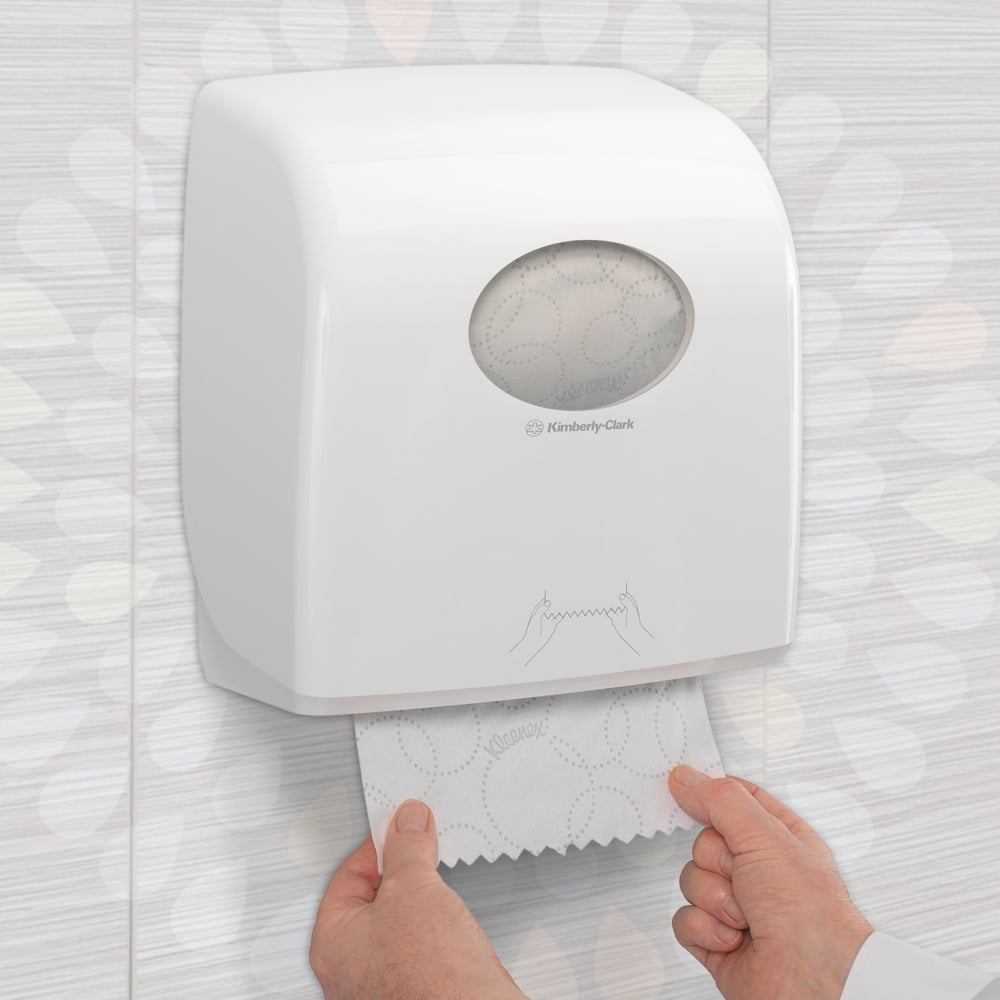 6781 KLEENEX Kleenex Roll Paper Hand Towels, 198 x 1000000 mm, 2 Ply, 400 Sheets