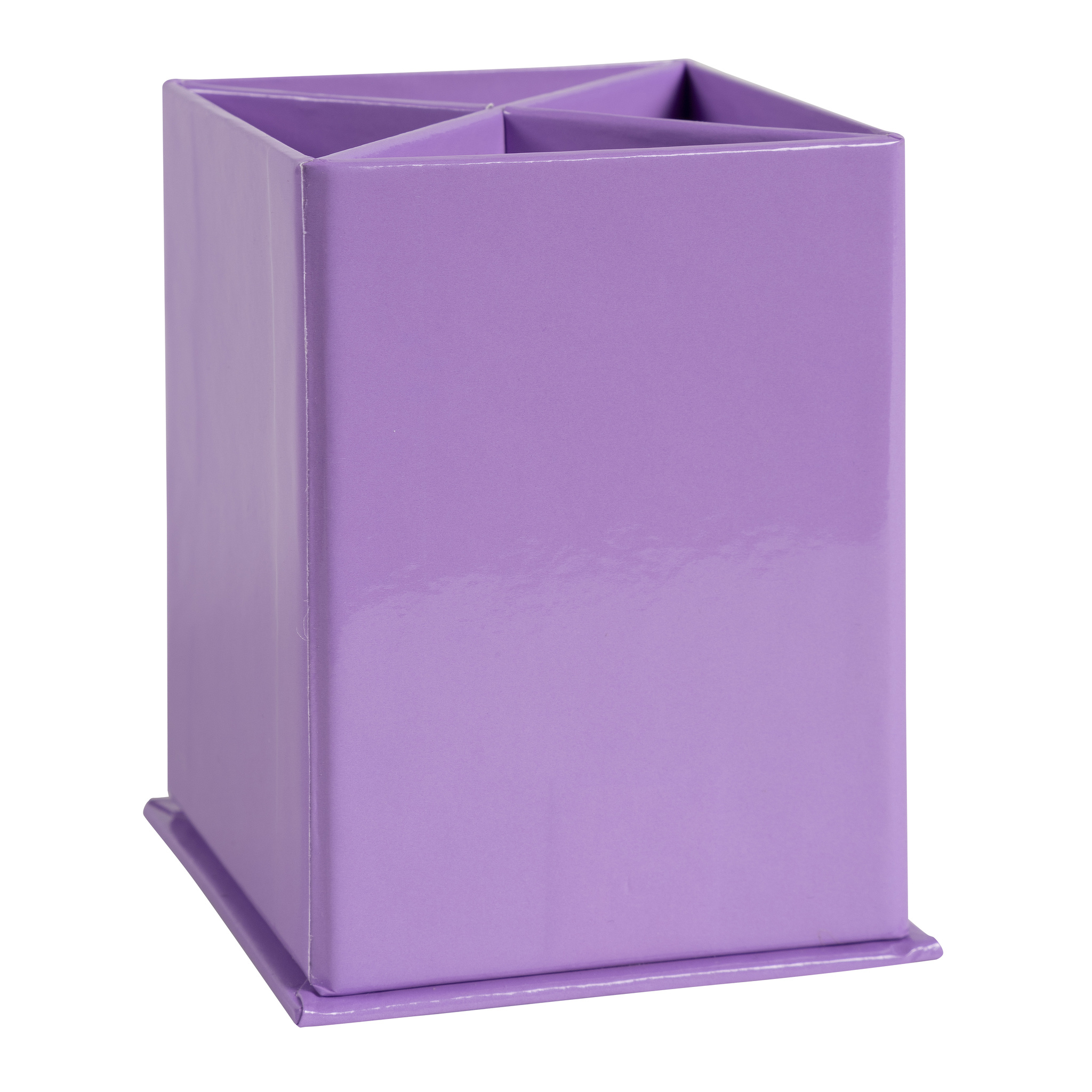 Exacompta Mauve Cardboard Pencil & Pen Holder