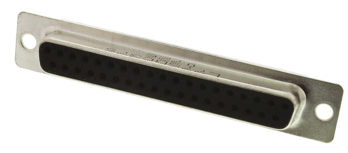 l77sdc37s Amphenol Communications Solutions SD 37 Way Panel Mount D-sub Connector Socket