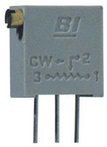 20 kΩ, Through Hole Trimmer Potentiometer, Solder Pin 0.5 W Side Adjust TT Electronics/BI, 67