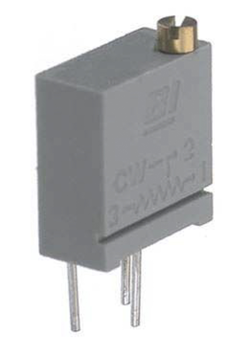 5 kΩ, Through Hole Trimmer Potentiometer, Solder Pin 0.5 W Side Adjust TT Electronics/BI, 67